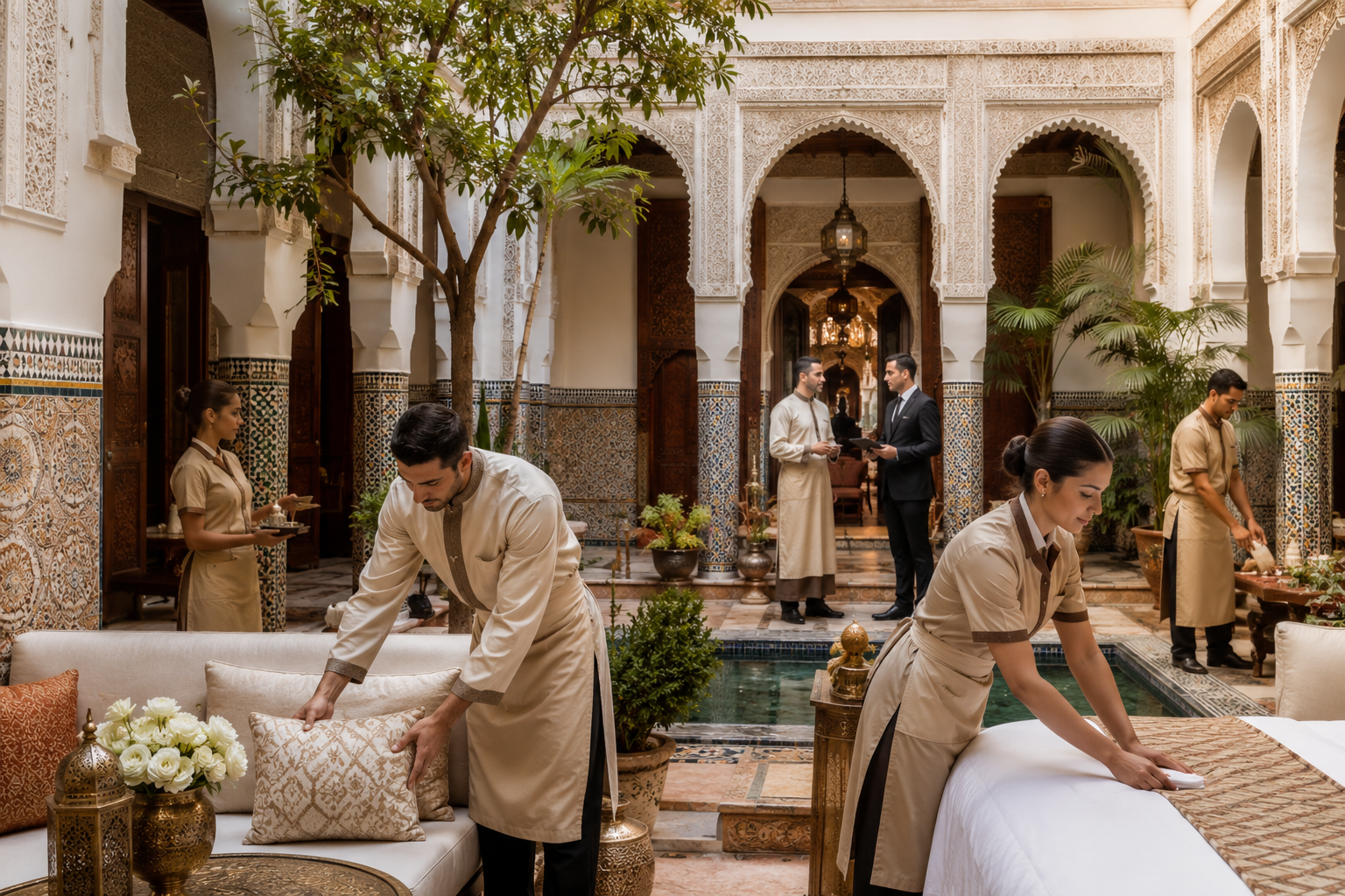 Luxury hotel service